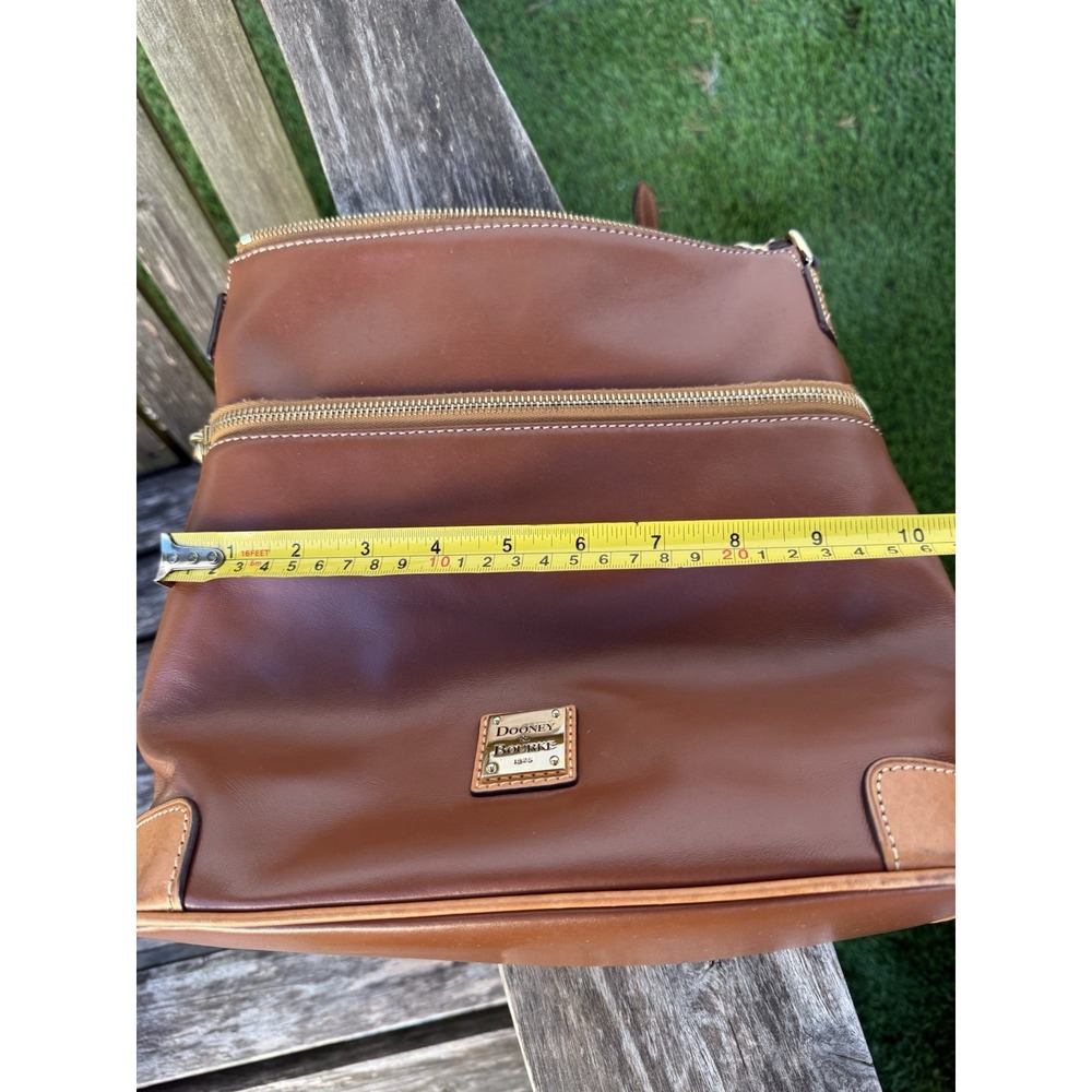 Dooney & Bourke Wexford Smooth Leather Crossbody Natural J - Picture 10 of 11